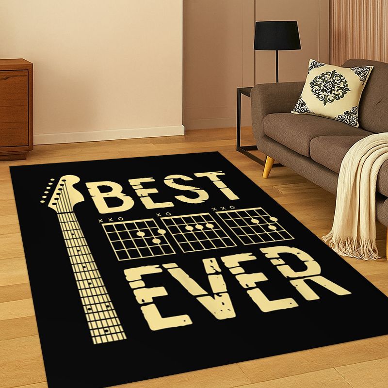Kids Outdoor Area - Music Theory Chart Guitar Chords Carpet