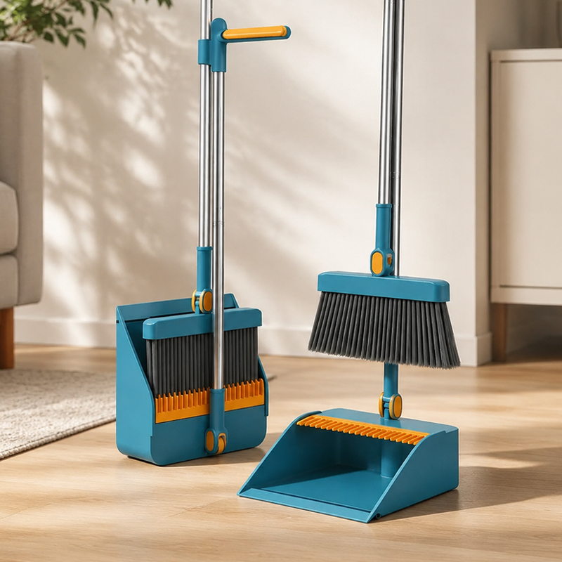 Long Handle Broom & Dustpan Se - огляд і ціна Kids Outdoor Broom