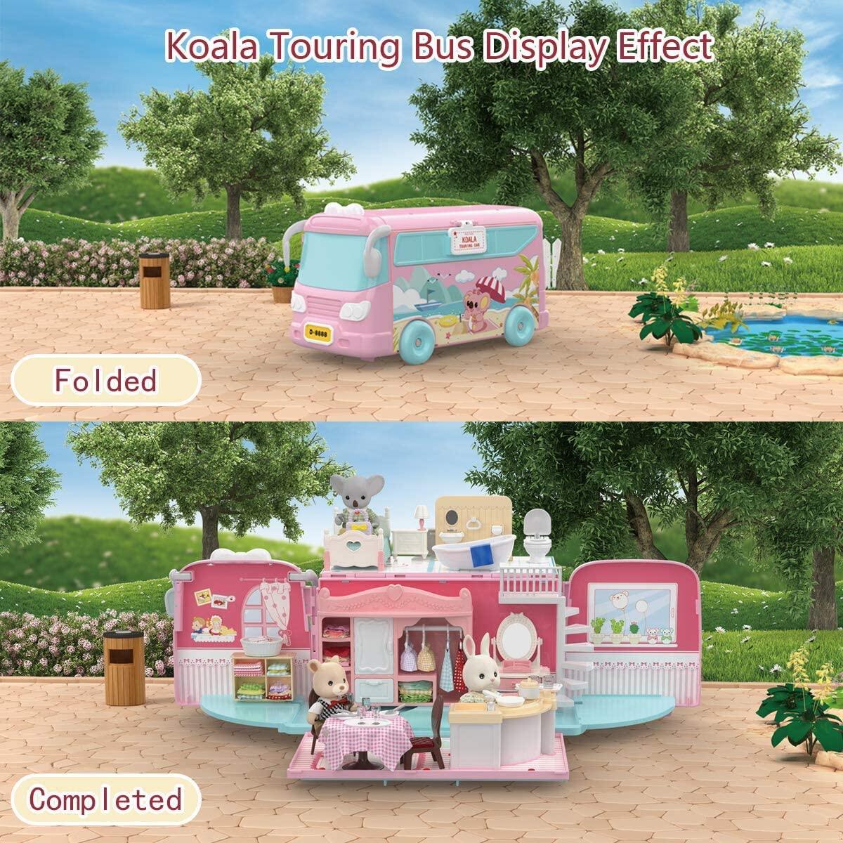 Koala Doll house Roombox with  - огляд і ціна Kids Outdoor Kitchen Accessories