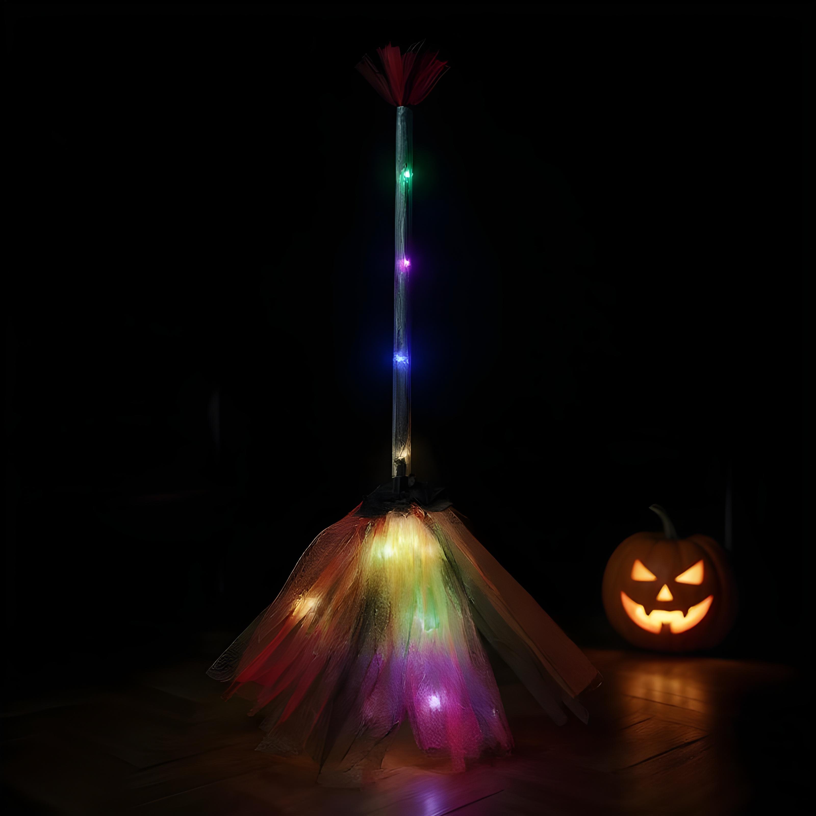 Witches Broom Mesh Battery Pow - огляд і ціна Kids Outdoor Broom