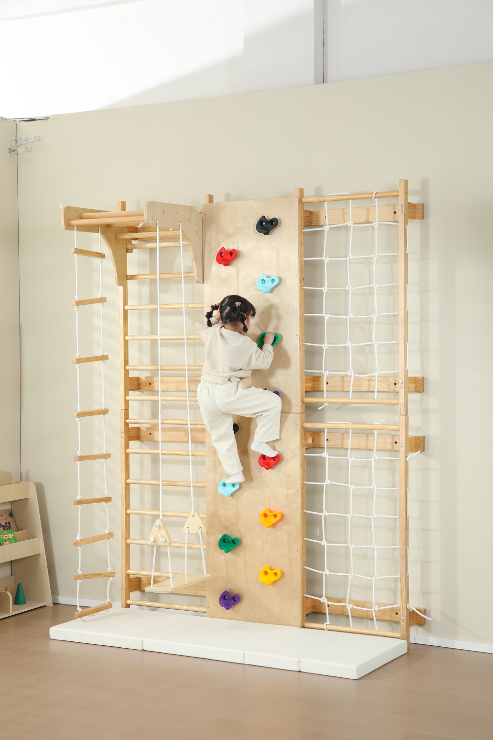 In Stock Indoor Monkey Bars Ki - огляд і ціна Kids Outdoor Climbing Frame